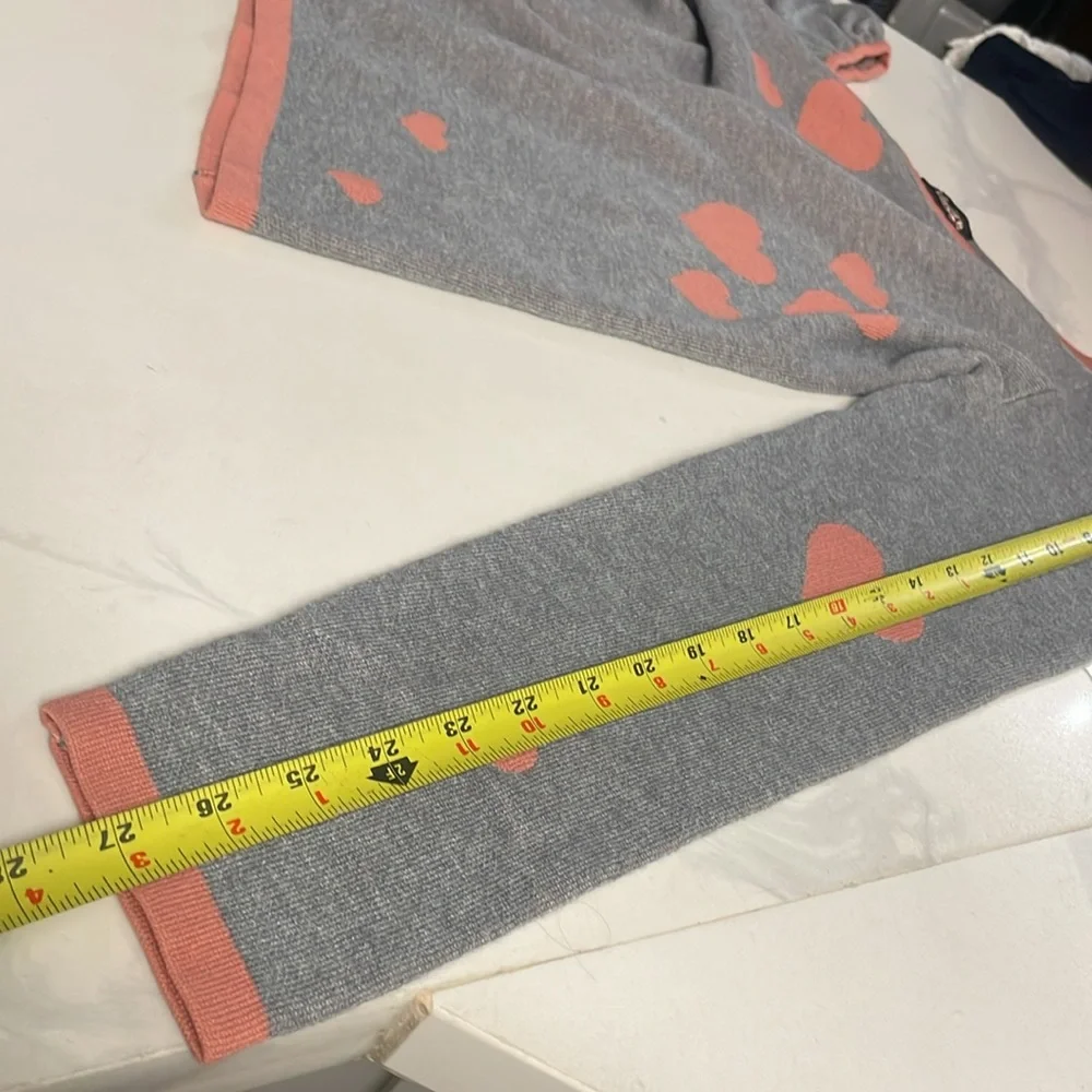 BY design pink hearts sweater,